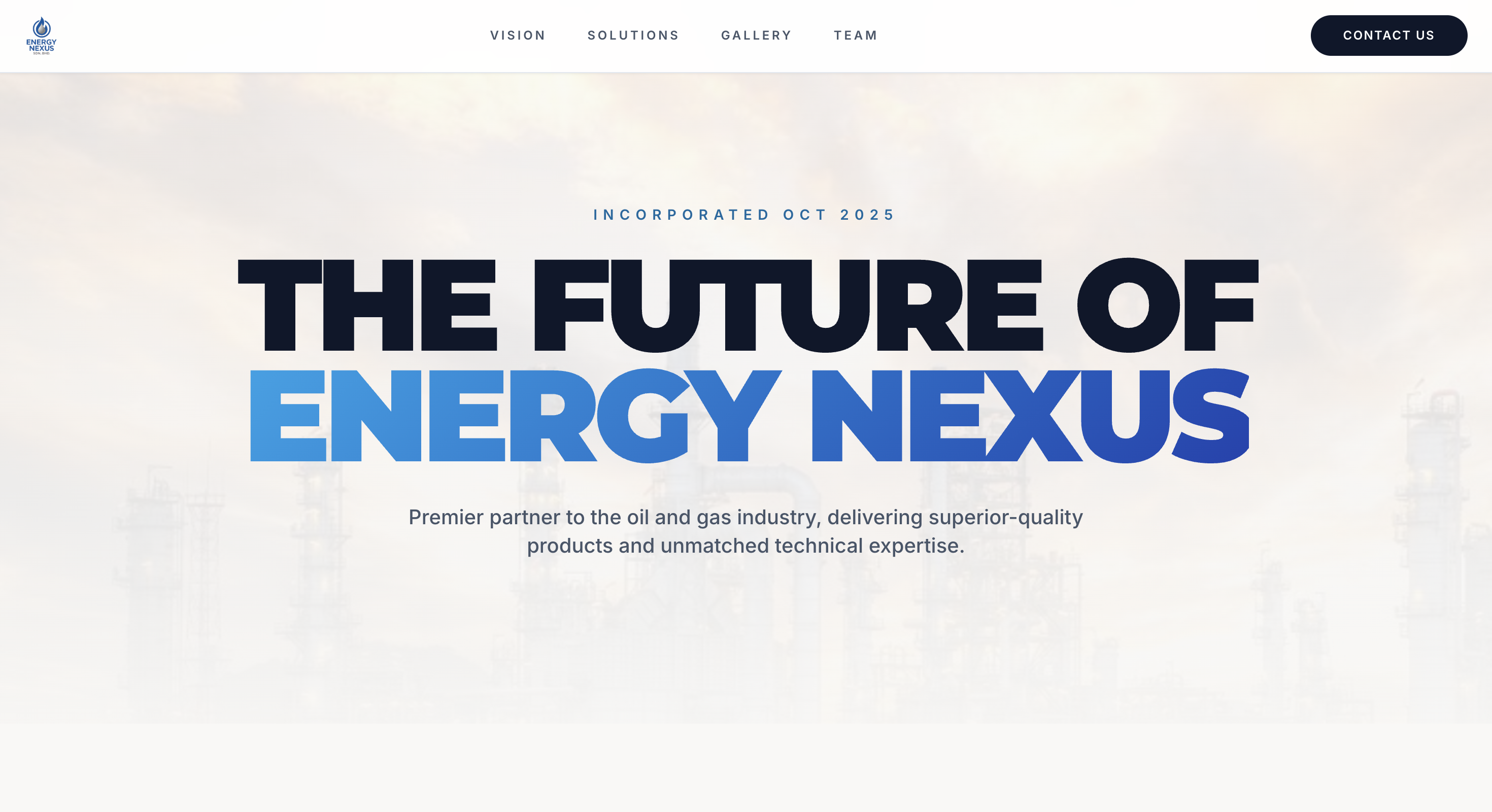 Energy Nexus Sdn Bhd — Web Development project screenshot